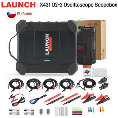 LAUNCH X-431 O2-2 Oscilloscope 4 Channels Analizador Digital Scopebox Tester