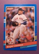 1991 Donruss Roger Clemens- Red Sox