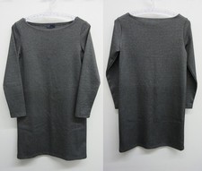 GRAY GAP DRESS WOMENS MEDIUM LONG SLEEVE KNEE LENGTH