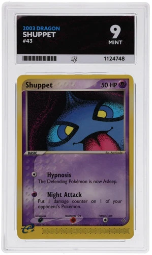 Shuppet 43/97 Ace 9 Dragon Pokemon Card Game