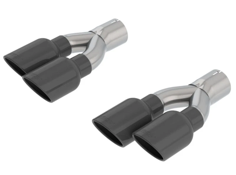 Borla se adapta a 18+ Jeep Grand Cherokee TrackHawk 6,2 L V8 negro cromo kit de punta de 3 pulgadas (F Foto 2 de 4