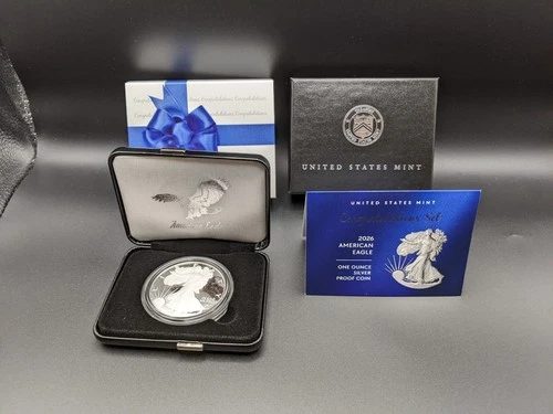2026 P Congratulations Set American Eagle 1oz Silver Proof Coin w/ Box
