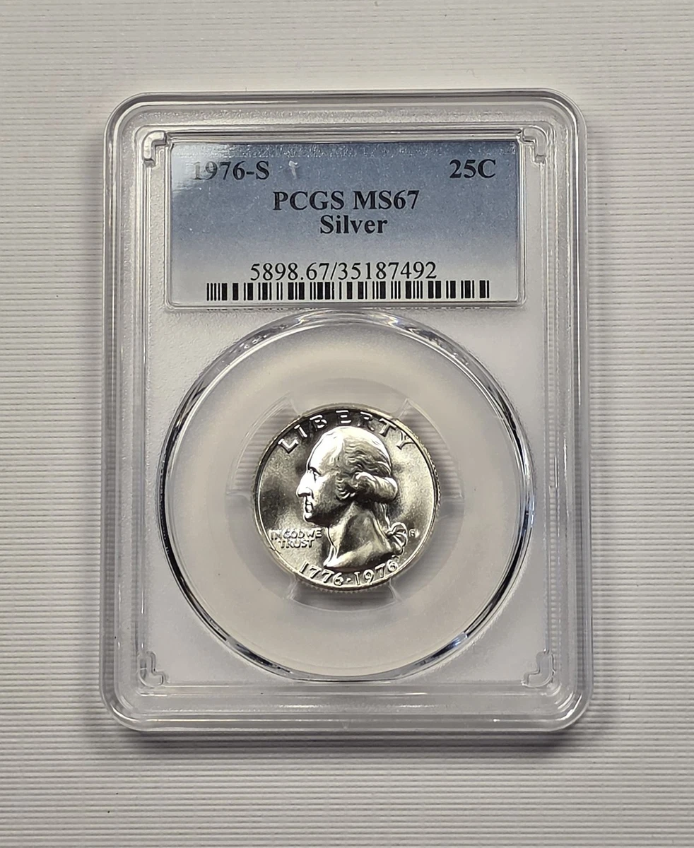 MS 67 Graded 1976 Washington Quarters (1932-1998) for sale | eBay