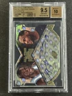 Michael Jordan Lebron James UD SPx All Time Greats Dual Auto 2/5 BGS 9.5 10 AUTO