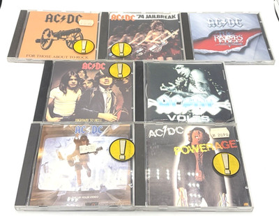 AC/DC CD Sammlung