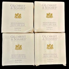 Gilchrist  Soames Moisturizing Skincare Luxury Soap Savon Aloe Vera NIB Set 4