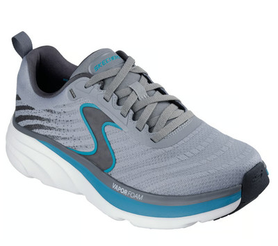 Man Skechers Relaxed Fit D'Lux Vapor - Gallor 233062 Gray