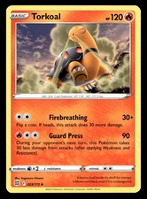 Torkoal 023/172 Swsh09: Stelle Brillanti Reverse Holo Pokémon TCG Carta Singola
