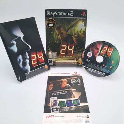 24 The Game Steelbook PS2 PlayStation Sony Complete Multilingual PAL ITA + EU   