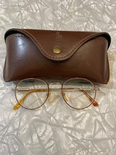 Vintage Ralph Lauren Eyeglasses Classic 600 - Gold and Tortoise Metal Frames