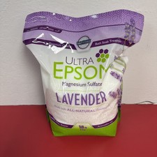 Salt works Ultra Epsom Salt For Bath Lavender W/ Essential Oil 18 Lb Bag New