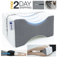 Knee Pillow For Side Sleepers With Strap For Hip & Back Pain Men Women Sleeping