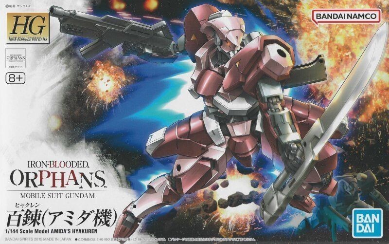 HG 1/144 Amida’s Hyakuren - Mobile Suit Gundam: Iron-Blooded Orphans