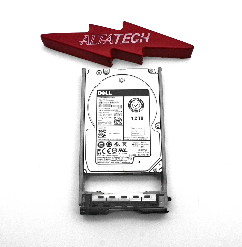 Dell 0FR6W6 1.2TB 10K SAS 2.5 12G ST1200MM0198 - Image 2 of 4