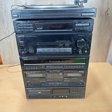Vintage Kenwood Compact Disc Stereo System RXD-24 - no speakers or remote - READ