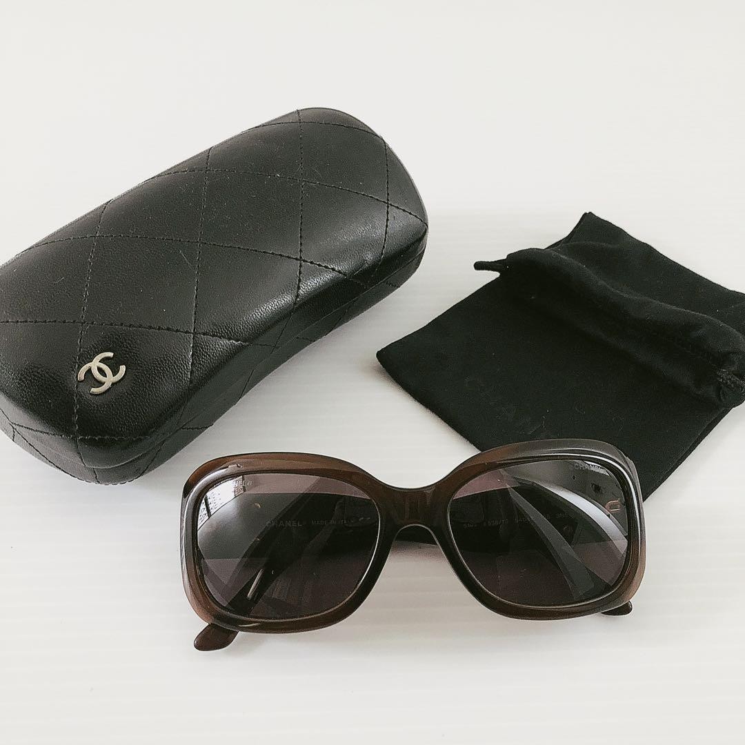 Chanel Brown Sunglasses Classic Luxury Style