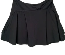 Old Navy Active Powersoft Skort Large Black Athletic Activewear Skirt Sporty