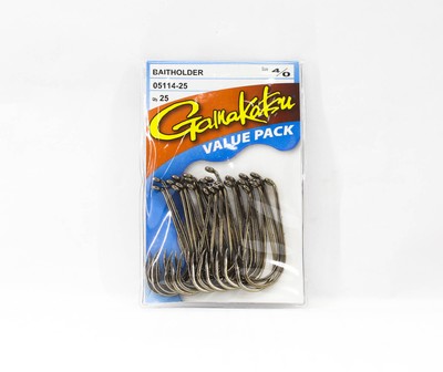 Gamakatsu Baitholder Value Pack Size 4/0 , 25 Per Pack (2490)