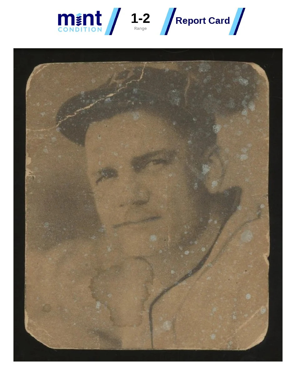 1940 PLAY BALL MAX CAREY 178a POOR MCG 1 BASEBALL BROOKLYN DODGERS