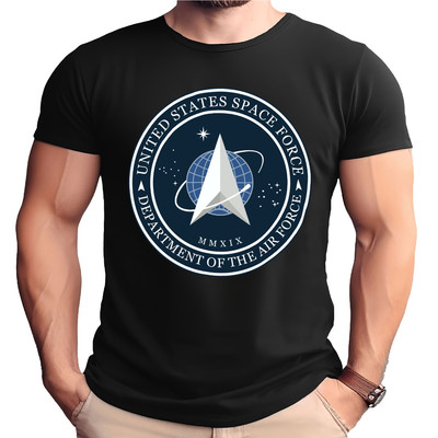United States Space Force Logo Adult T-Shirt