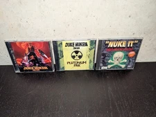 Duke Nukem 3D + Plutonium Pak +  NUKE IT 300 Levels - PC CD-ROM LOT 3 Games