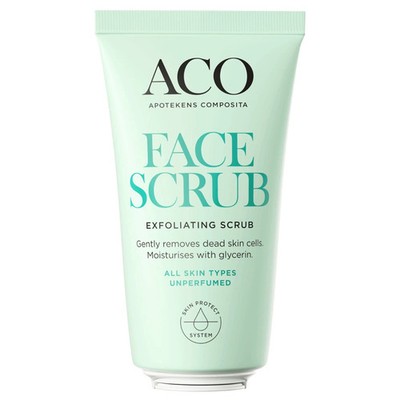 ACO Face Cleansing Scrub 50 ml   Gentle Exfoliation for Radiant Skin