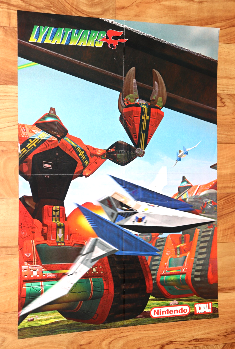 Star Fox 64 Lylat Wars Vintage Very Rare Vintage Nintendo 64