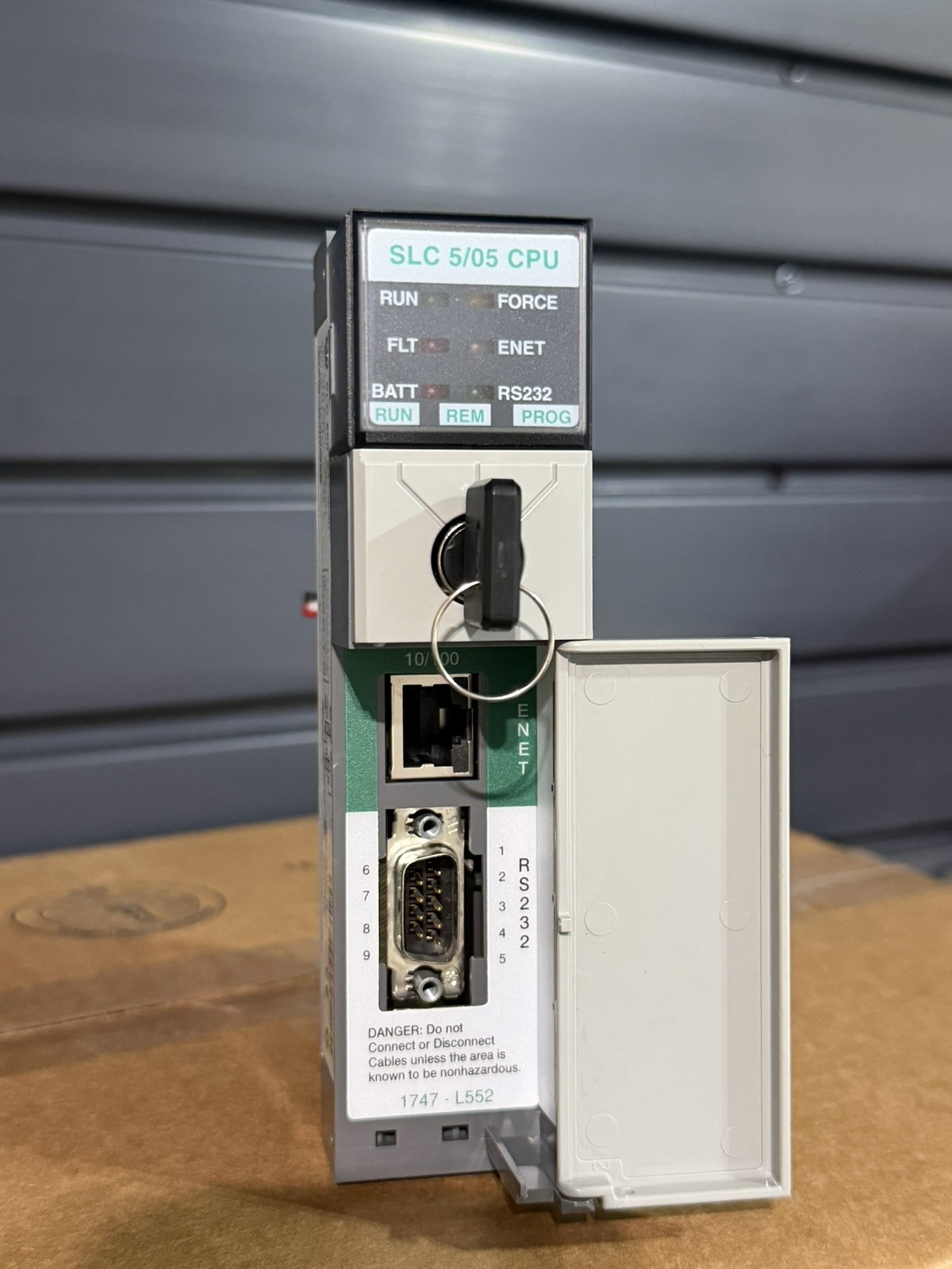 Allen Bradley 1747-L552 /C SLC 500 5/05 Ethernet/RS-232 32K Memory Controller