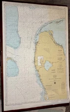 Rare NOAA 11460 (1984) Cape Canaveral to Key West – OMEGA / LORAN-C – Excellent