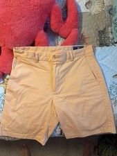 Vineyard Vines Shep  Ian Light Orange/Peach Shorts Waist Size 32