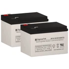 2PK 12V 12AH Replacement Battery for UB12120 NP12-12 ES12-12 6FM12 RBC6 CB12-12