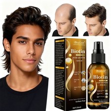 5x Biotin Hair Growth Spray Anti Hair Loss Fast Regrowth Scalp Treatment Serum