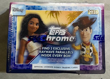 2026 Topps Chrome Disney Value Box Odds & Checklist