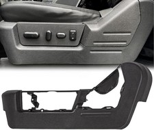 Front Driver Seat Trim Cover Panel Fit for 2009 -2014 Ford F-150 Seat Switch