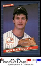 1986 Donruss #173 Don Mattingly New York Yankees Card