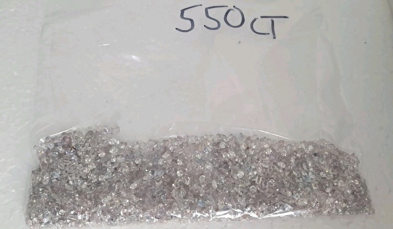 550 Carat Assorted Loose CZ Stones Cubic Zirconia All Shapes Sizes