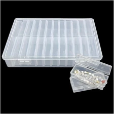 Plastic File Storage Box Bead Organizer- 25PCS Suitable For A4 Paper Tool