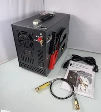 CureCure PCP Air Compressor 4500PSI Auto Stop Dual Converter DC12V AC120V, DD-R2