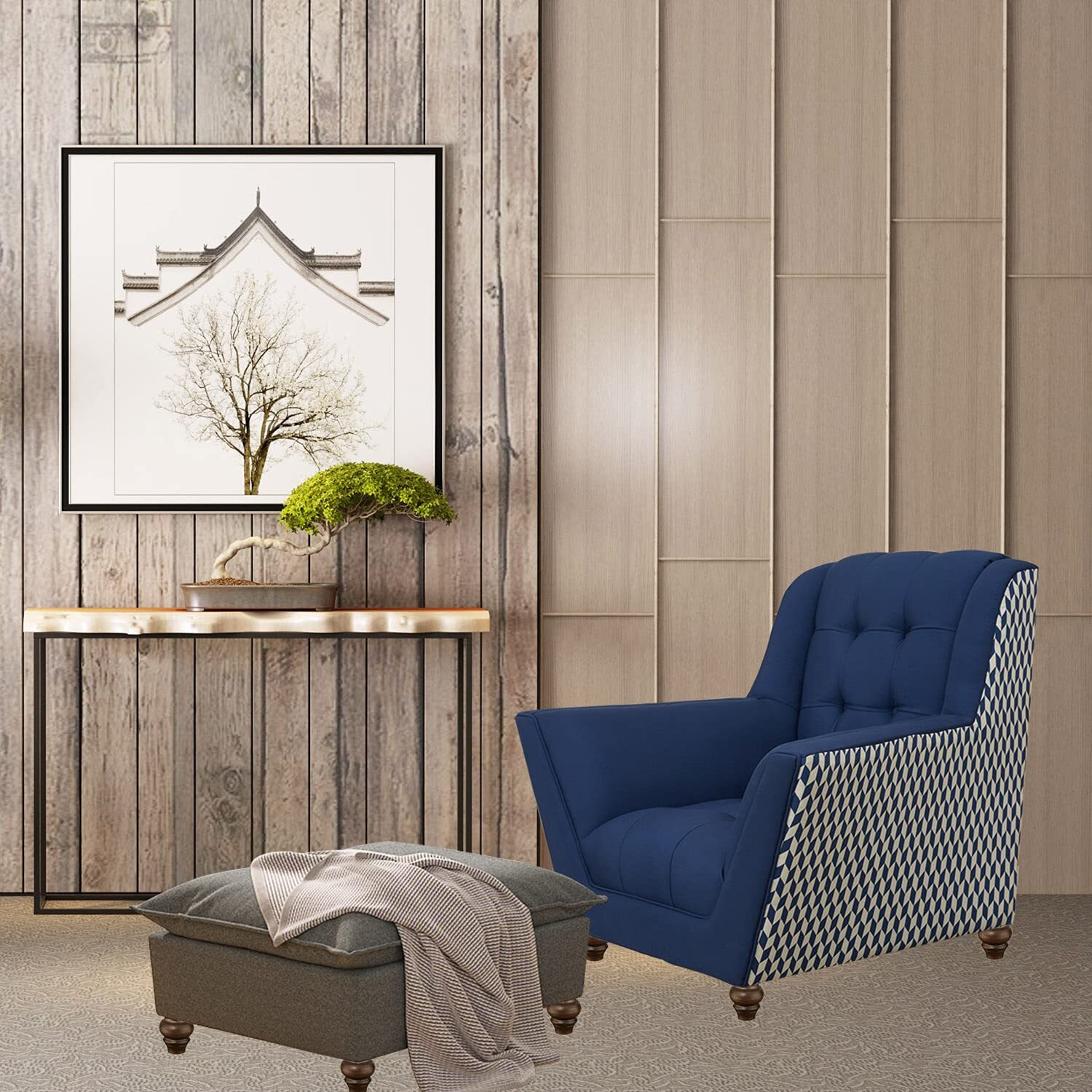 Wood Furniture Legs 35 inch Sofa Legs Set of 4 Round Brown Couch feet