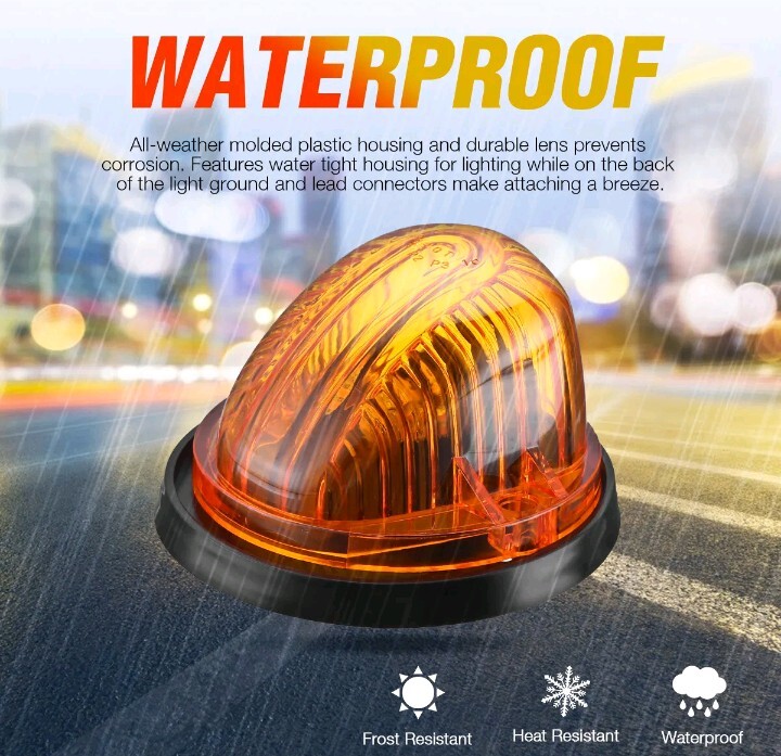 Cab Roof Lights GMC Chevy 19671972 6772 19731987 C10 C20 C30 K10 K20