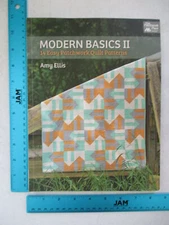 Modern Basics II: 14 Easy Patchwork Quilt Patterns  - paperback