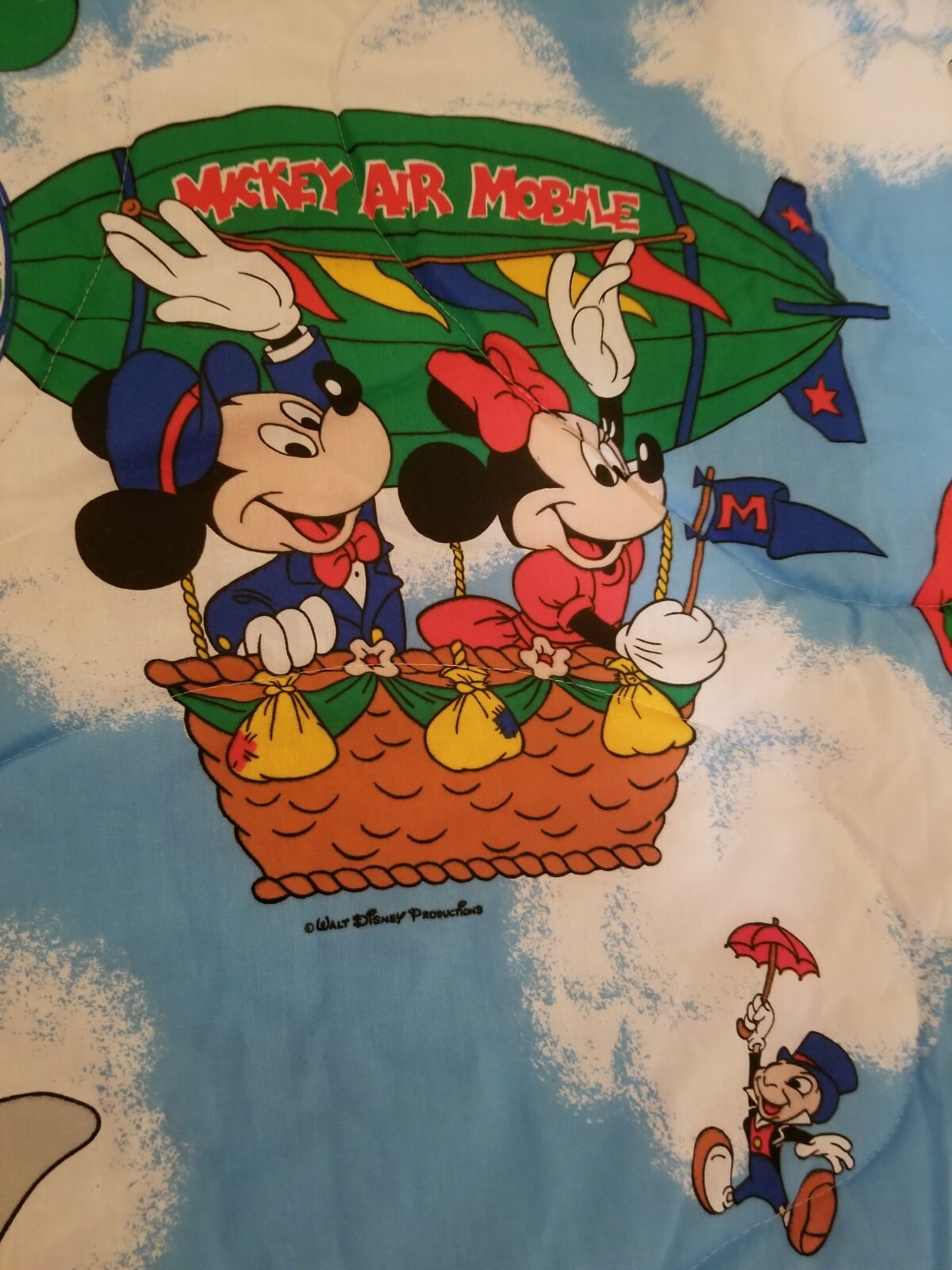 Vtg Disney Mickey Mouse Pluto Friends Flat Twin Bed Sheet Air Mobile 92 X138 海外 即決 Www Phoneshopkenya Co Ke