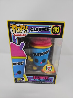 Blacklight Pink Slurpee Funko Pops 7-Eleven Exclusive 193