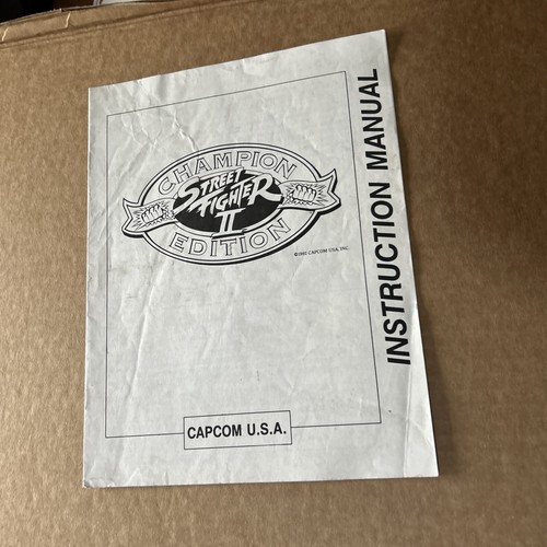 Street Fighter 2 – Shitajiki / Pencil Board Capcom Arcade – Super Famicom – Bon état