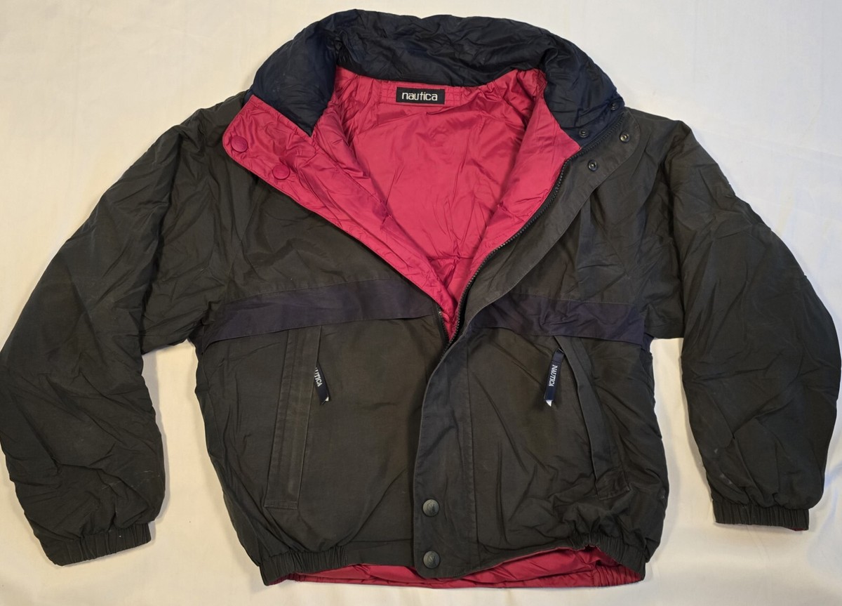 ジャケット・アウター 90s NAUTICA reversible down jacket L s-l400.jpg