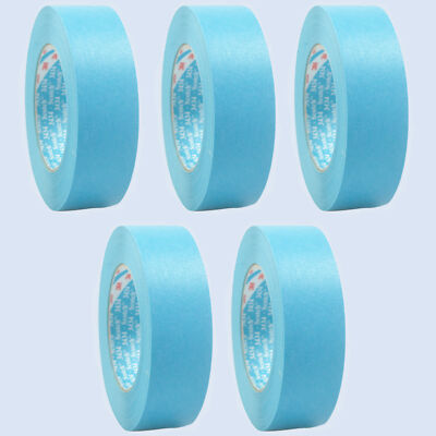 (0,10 /1m) 5x 3M Scotch 3434 Abdeckband Lackierband Polierband 24mm 50m blau