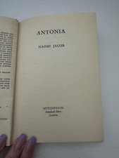 Antonia -Naomi Jacob (Hardcover)