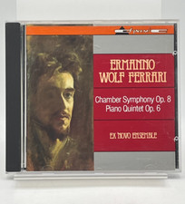 Ermanno Wolf Ferrari: Chamber Symphony Op. 8 Piano Quintet Op. 6 CD Dynamic