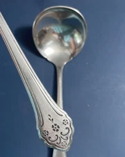 Vtg Oneida Profile Flatware Lakewood Pattern Serving Spoon and Ladle Stainless