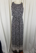 Chaps by Ralph Lauren Summer Maxi Dress Womens XS Cropped Top Skirt Look Stretch